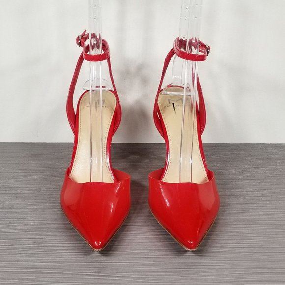 Marc Fisher Sereno Pump, Red , Womens Size 7.5 / 38 - Picture 2 of 11